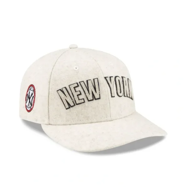 Online AC Milan x New York Yankees Cream Twill Low Profile 9FIFTY Adjustable  - KTGCaps - Baseball caps for various teams, purchased online at a discount