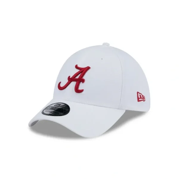 Discount Alabama Crimson Tide Chrome 39THIRTY Stretch Fit Hat - KTGCaps - Baseball caps for various teams, purchased online at a discount