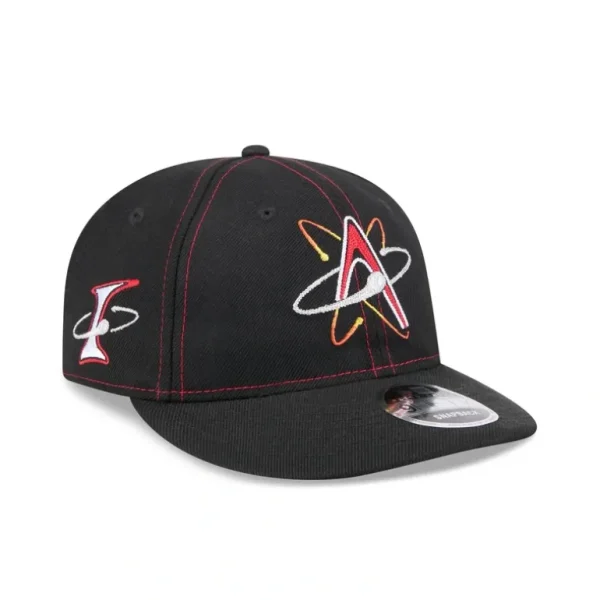 Clearance Albuquerque Isotopes Thunder Crown Retro Crown 9FIFTY Snapback Hat - KTGCaps - Baseball caps for various teams, purchased online at a discount