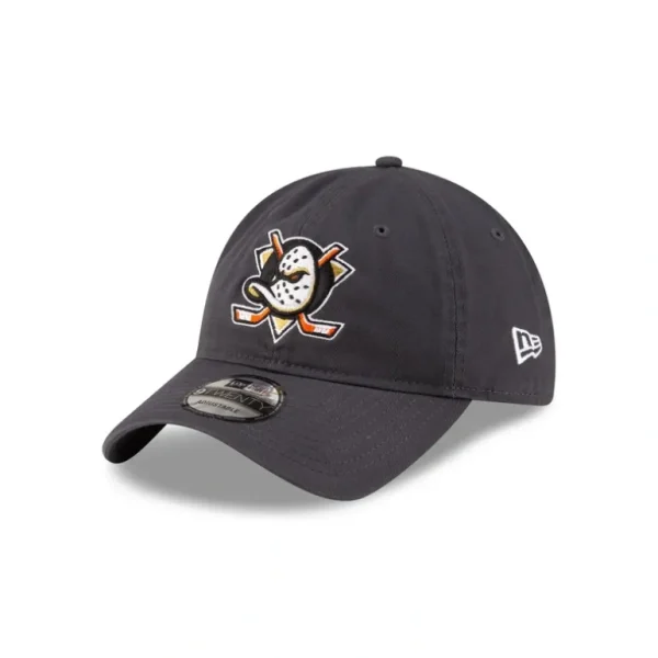Fashion Anaheim Ducks Gray 9TWENTY Adjustable Hat - KTGCaps - Baseball caps for various teams, purchased online at a discount