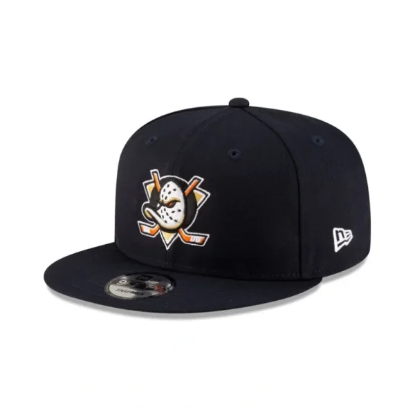 Best Sale Anaheim Ducks Navy 9FIFTY Snapback Hat - KTGCaps - Baseball caps for various teams, purchased online at a discount