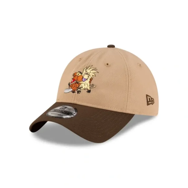 Fashion Angry Beavers Camel 9TWENTY Adjustable Hat - KTGCaps - Baseball caps for various teams, purchased online at a discount