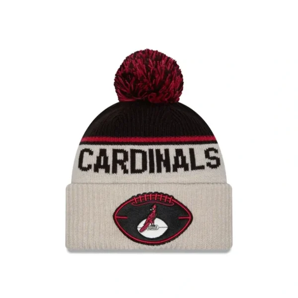 Fashion Arizona Cardinals 2024 Cold Weather Historic Pom Knit Hat - KTGCaps - Baseball caps for various teams, purchased online at a discount