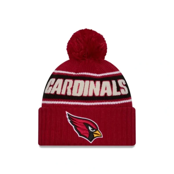 Shop Arizona Cardinals 2024 Cold Weather Sport Pom Knit Hat - KTGCaps - Baseball caps for various teams, purchased online at a discount