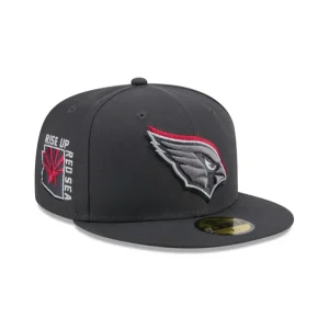 Sale Arizona Cardinals 2024 Draft Gray 59FIFTY Fitted Hat - KTGCaps - Baseball caps for various teams, purchased online at a discount