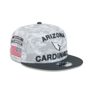 Best Sale Arizona Cardinals 2024 Salute to Service 9FIFTY Snapback Hat - KTGCaps - Baseball caps for various teams, purchased online at a discount