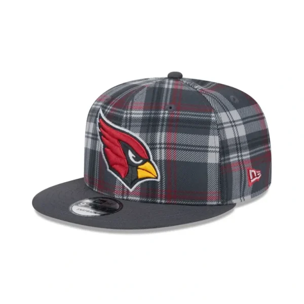 Fashion Arizona Cardinals 2024 Sideline Statement Gray 9FIFTY Snapback Hat - KTGCaps - Baseball caps for various teams, purchased online at a discount