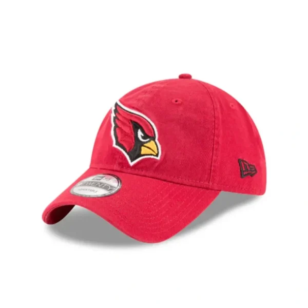 Flash Sale Arizona Cardinals Core Classic Red 9TWENTY Adjustable Hat - KTGCaps - Baseball caps for various teams, purchased online at a discount