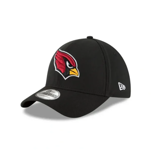 Flash Sale Arizona Cardinals Team Classic Black 39THIRTY Stretch Fit Hat - KTGCaps - Baseball caps for various teams, purchased online at a discount