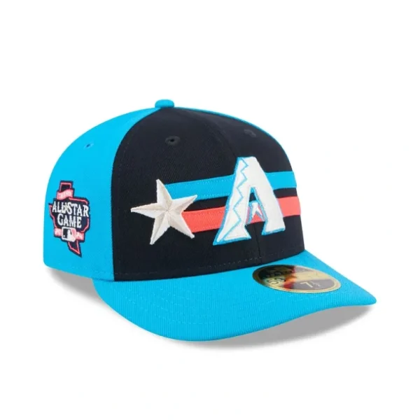 Shop Arizona Diamondbacks 2024 AllStar Game Low Profile 59FIFTY Fitted Hat - KTGCaps - Baseball caps for various teams, purchased online at a discount