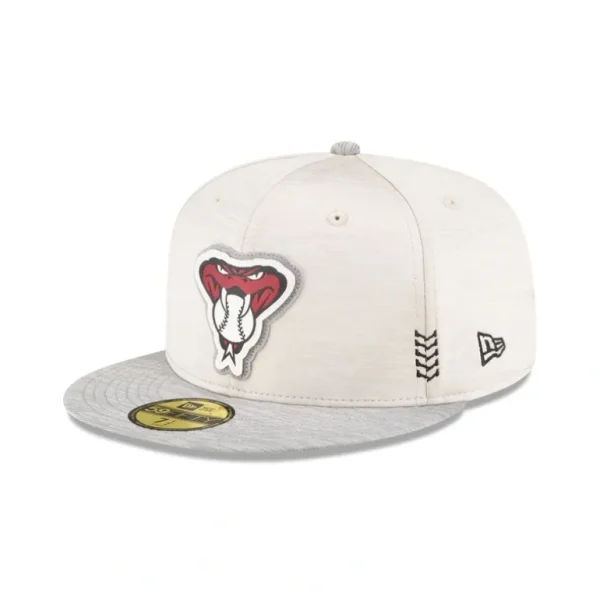 Online Arizona Diamondbacks 2024 Clubhouse Stone 59FIFTY Fitted Hat - KTGCaps - Baseball caps for various teams, purchased online at a discount
