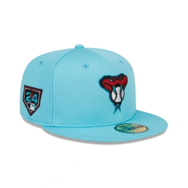 Hot Arizona Diamondbacks 2024 Spring Training 59FIFTY Fitted Hat - KTGCaps - Baseball caps for various teams, purchased online at a discount