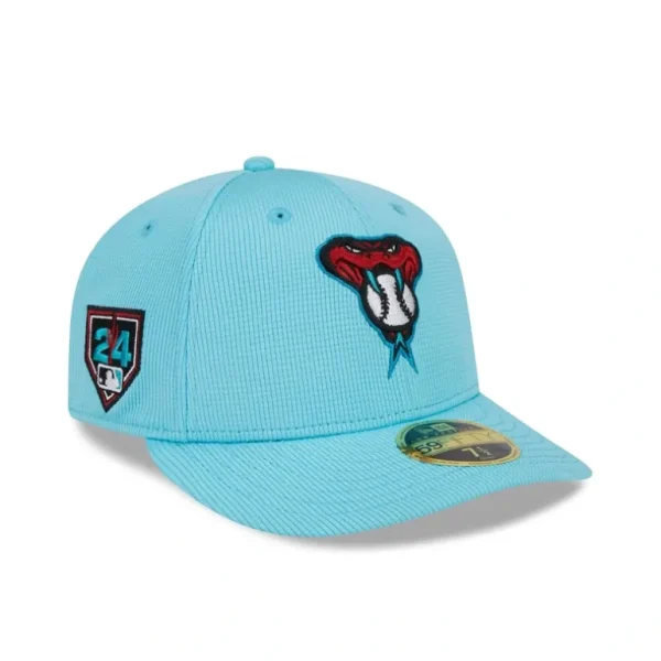 Discount Arizona Diamondbacks 2024 Spring Training Low Profile 59FIFTY Fitted H - KTGCaps - Baseball caps for various teams, purchased online at a discount