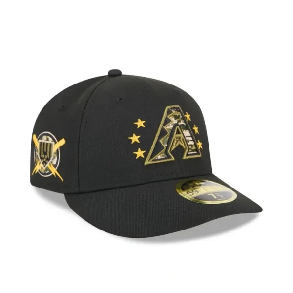 Cheap Arizona Diamondbacks Armed Forces Day 2024 Low Profile 59FIFTY Fitted  - KTGCaps - Baseball caps for various teams, purchased online at a discount