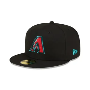 Best Sale Arizona Diamondbacks Authentic Collection Alt Black 59FIFTY Fitted Hat - KTGCaps - Baseball caps for various teams, purchased online at a discount