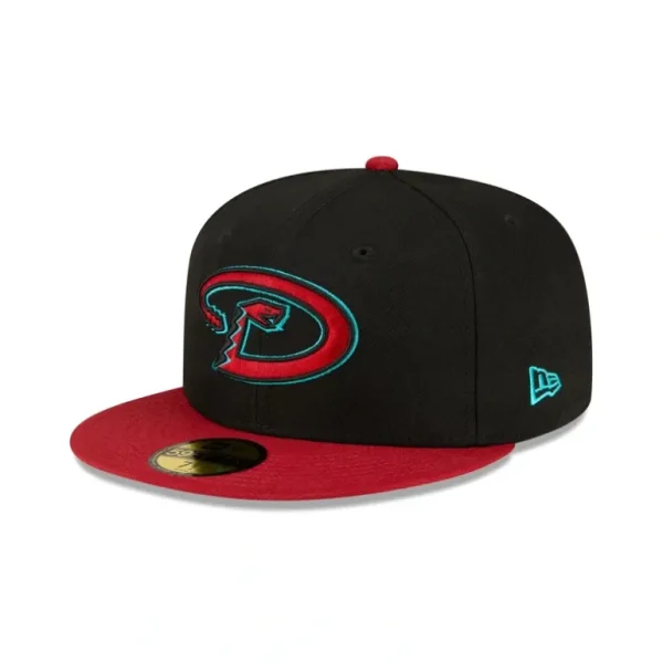 Flash Sale Arizona Diamondbacks Authentic Collection Road 59FIFTY Fitted Hat - KTGCaps - Baseball caps for various teams, purchased online at a discount