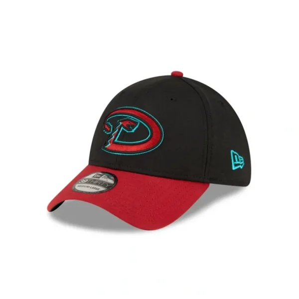 New Arizona Diamondbacks Authentic Collection Road 39THIRTY Stretch Fit Ha - KTGCaps - Baseball caps for various teams, purchased online at a discount