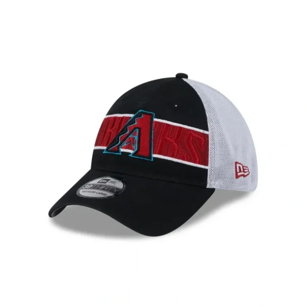 Cheap Arizona Diamondbacks Banded 39THIRTY Stretch Fit Hat - KTGCaps - Baseball caps for various teams, purchased online at a discount