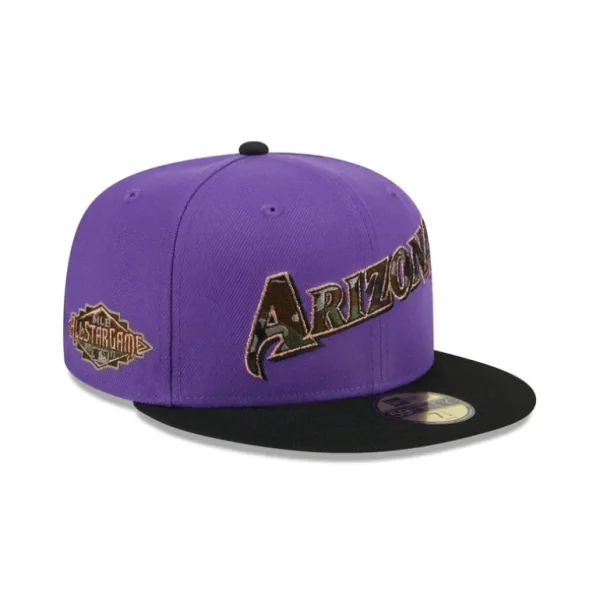 Flash Sale Arizona Diamondbacks Camo Fill 59FIFTY Fitted Hat - KTGCaps - Baseball caps for various teams, purchased online at a discount