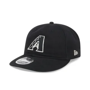 Outlet Arizona Diamondbacks Canvas Felt Retro Crown 9FIFTY Adjustable Hat - KTGCaps - Baseball caps for various teams, purchased online at a discount