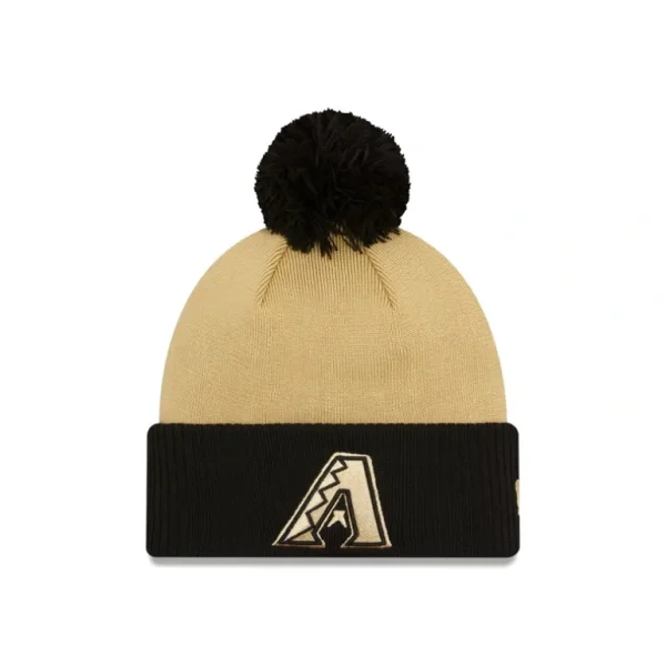 Flash Sale Arizona Diamondbacks City Connect Pom Knit Hat - KTGCaps - Baseball caps for various teams, purchased online at a discount