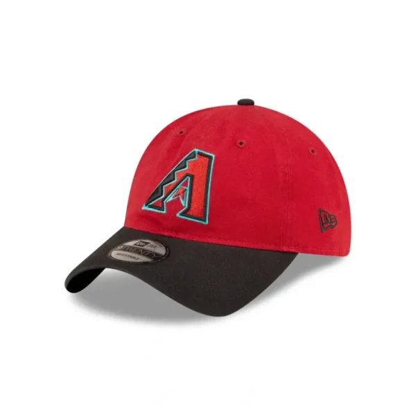 Best Sale Arizona Diamondbacks Core Classic Red 9TWENTY Adjustable Hat - KTGCaps - Baseball caps for various teams, purchased online at a discount