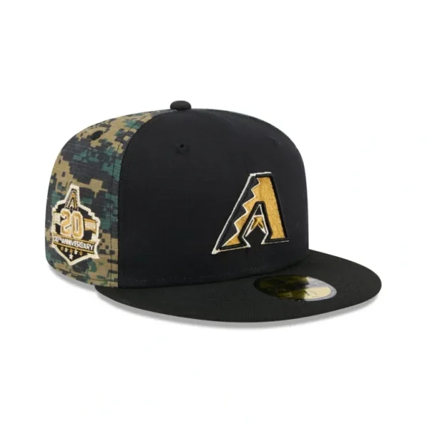 Best Arizona Diamondbacks Digi Camo 59FIFTY Fitted Hat - KTGCaps - Baseball caps for various teams, purchased online at a discount