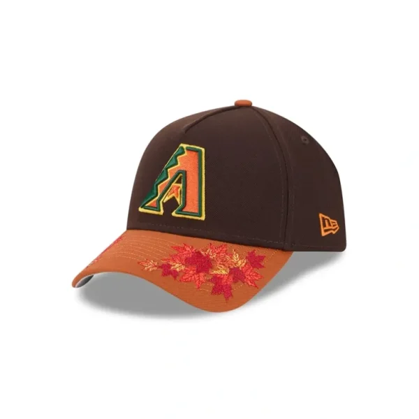 New Arizona Diamondbacks Fall Foliage 9FORTY AFrame Snapback Hat - KTGCaps - Baseball caps for various teams, purchased online at a discount
