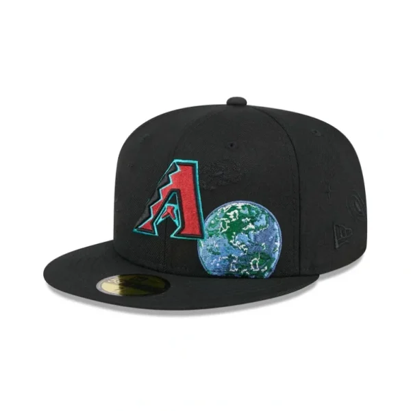 Cheap Arizona Diamondbacks Global 59FIFTY Fitted Hat - KTGCaps - Baseball caps for various teams, purchased online at a discount