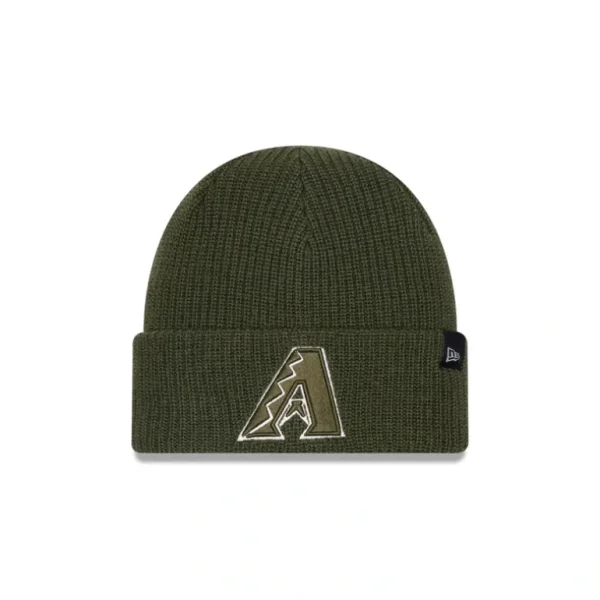 Store Arizona Diamondbacks Green Merino Wool Knit Beanie - KTGCaps - Baseball caps for various teams, purchased online at a discount