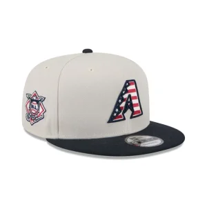 Shop Arizona Diamondbacks Independence Day 2024 9FIFTY Snapback Hat - KTGCaps - Baseball caps for various teams, purchased online at a discount