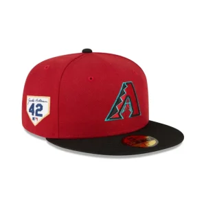 Best Arizona Diamondbacks Jackie Robinson Day 2024 59FIFTY Fitted Hat - KTGCaps - Baseball caps for various teams, purchased online at a discount