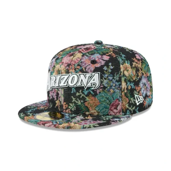 Shop Arizona Diamondbacks Jacquard Pattern 59FIFTY Fitted Hat - KTGCaps - Baseball caps for various teams, purchased online at a discount