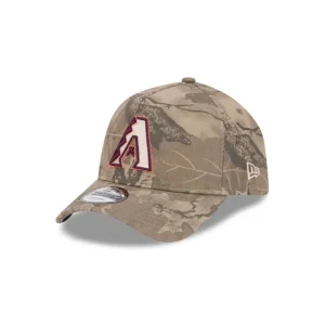 Sale Arizona Diamondbacks Leaf Camo 9FORTY AFrame Snapback Hat - KTGCaps - Baseball caps for various teams, purchased online at a discount