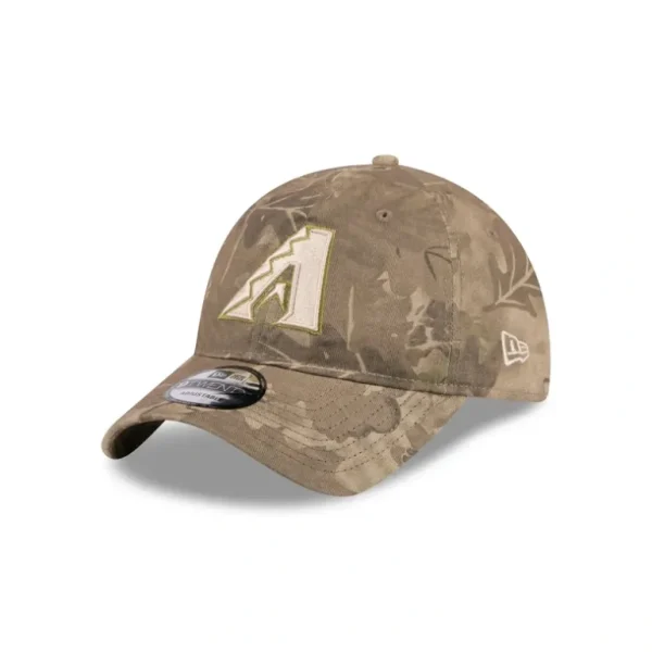 Best Sale Arizona Diamondbacks Leaf Camo 9TWENTY Adjustable Hat - KTGCaps - Baseball caps for various teams, purchased online at a discount