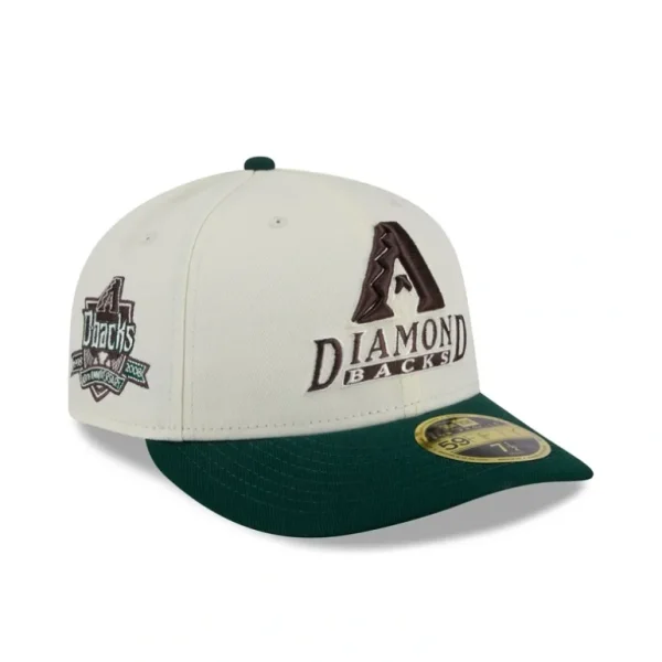 Sale Arizona Diamondbacks Mahogany Dust Low Profile 59FIFTY Fitted Hat - KTGCaps - Baseball caps for various teams, purchased online at a discount