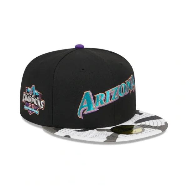 Shop Arizona Diamondbacks Metallic Camo 59FIFTY Fitted Hat - KTGCaps - Baseball caps for various teams, purchased online at a discount