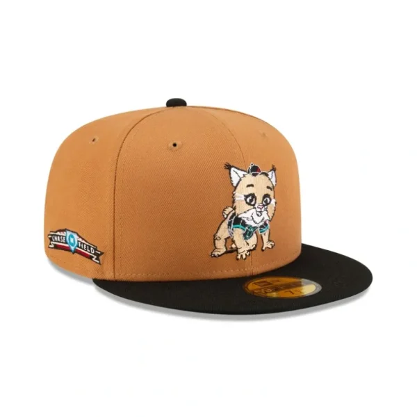 Cheap Arizona Diamondbacks Mini Mascot 59FIFTY Fitted Hat - KTGCaps - Baseball caps for various teams, purchased online at a discount