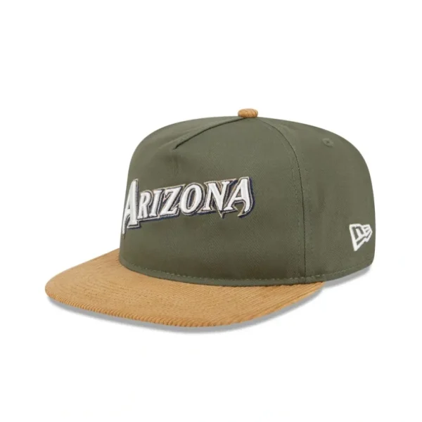 Flash Sale Arizona Diamondbacks Olive Green Golfer Hat - KTGCaps - Baseball caps for various teams, purchased online at a discount