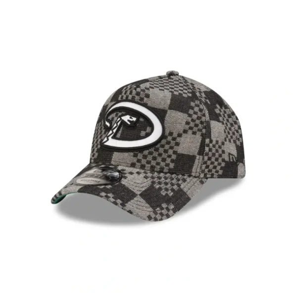 Clearance Arizona Diamondbacks Pattern Denim 9FORTY AFrame Snapback Hat - KTGCaps - Baseball caps for various teams, purchased online at a discount