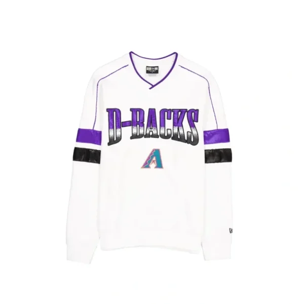 Best Sale Arizona Diamondbacks Sport Classics White Crewneck - KTGCaps - Baseball caps for various teams, purchased online at a discount