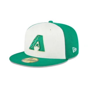 Shop Arizona Diamondbacks St Patricks Day 2024 59FIFTY Fitted Hat - KTGCaps - Baseball caps for various teams, purchased online at a discount