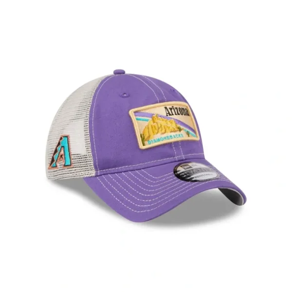 Discount Arizona Diamondbacks State Souvenir 9TWENTY Trucker Hat - KTGCaps - Baseball caps for various teams, purchased online at a discount
