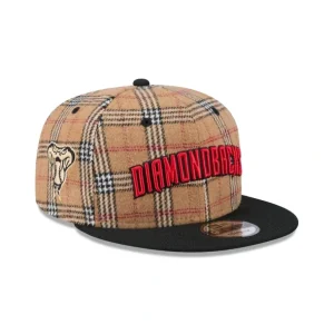 Shop Arizona Diamondbacks Tan Tartan 9FIFTY Snapback Hat - KTGCaps - Baseball caps for various teams, purchased online at a discount