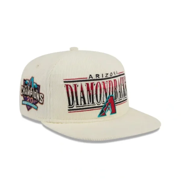 Discount Arizona Diamondbacks Throwback Corduroy Golfer Hat - KTGCaps - Baseball caps for various teams, purchased online at a discount