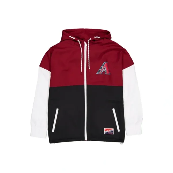 Best Arizona Diamondbacks Throwback Windbreaker - KTGCaps - Baseball caps for various teams, purchased online at a discount