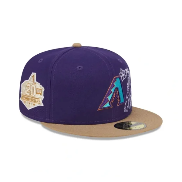 Cheap Arizona Diamondbacks Western Khaki 59FIFTY Fitted Hat - KTGCaps - Baseball caps for various teams, purchased online at a discount