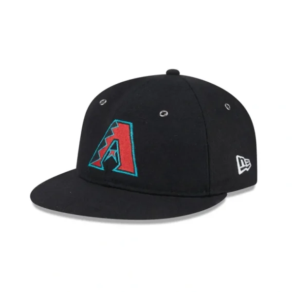 Clearance Arizona Diamondbacks Wool Retro Crown 9FIFTY Adjustable Hat - KTGCaps - Baseball caps for various teams, purchased online at a discount