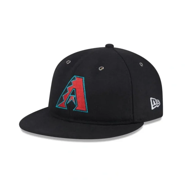Store Arizona Diamondbacks Wool Retro Crown 59FIFTY Fitted Hat - KTGCaps - Baseball caps for various teams, purchased online at a discount