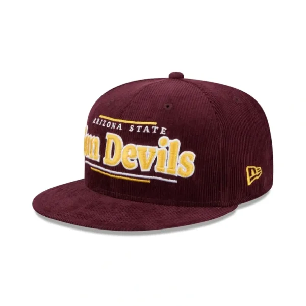 Store Arizona State Sun Devils Throwback Display 9FIFTY Snapback Hat - KTGCaps - Baseball caps for various teams, purchased online at a discount
